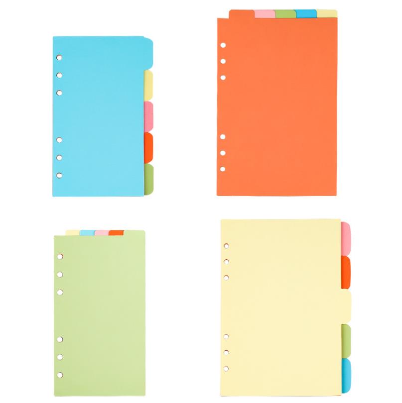 Tab Divider A4 - Divisor de papel A5/A6/A7/B5/A4, tarjetas con